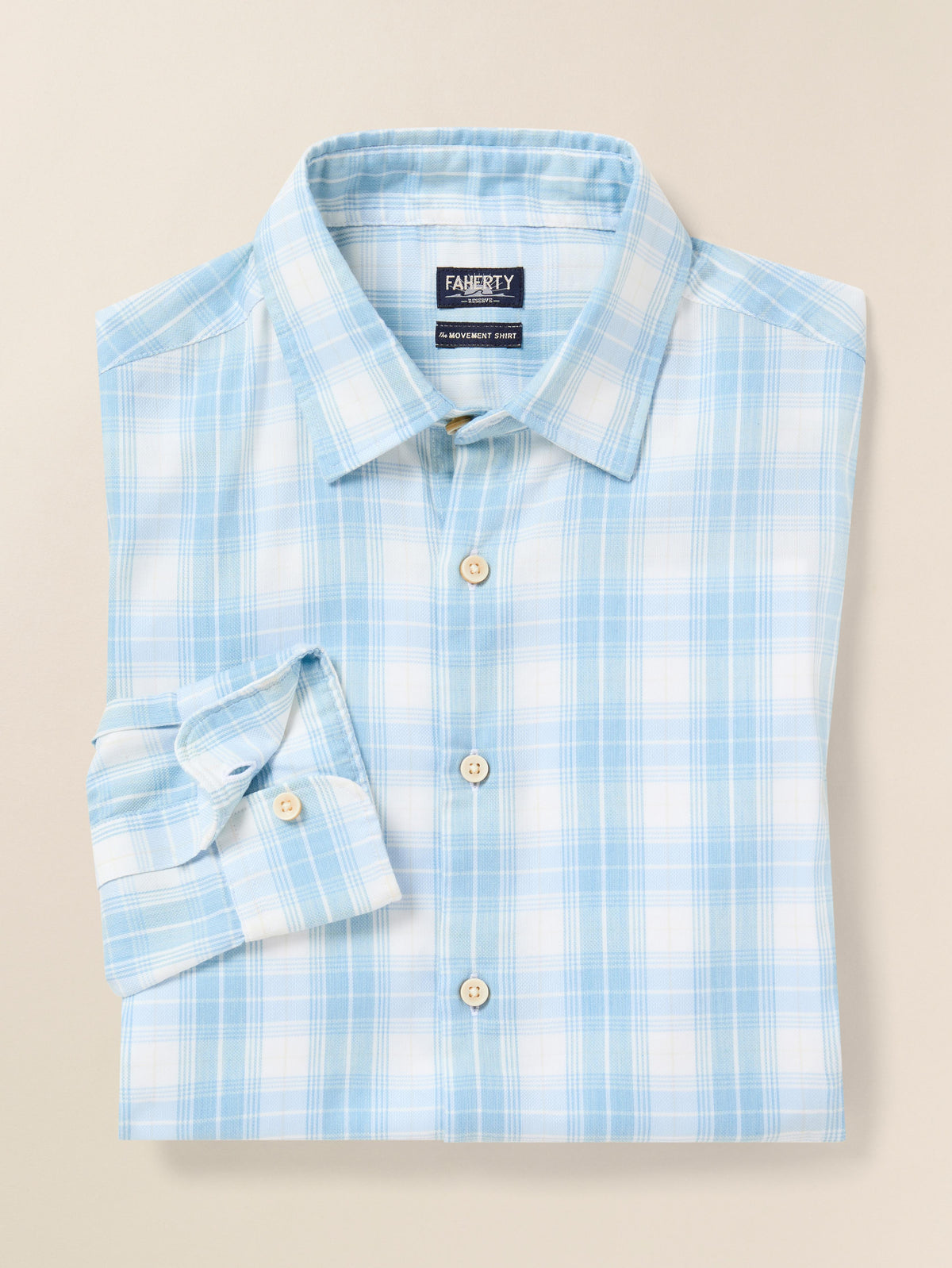 Movement Monterey Shirt - Summer Sky Plaid