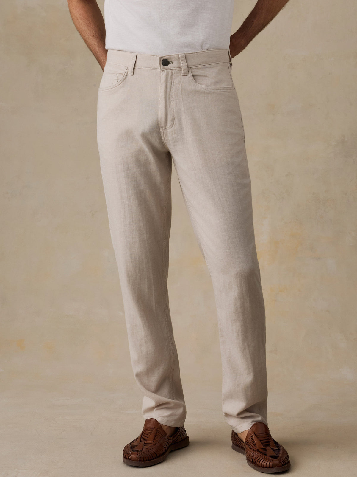 Movement Linen 5-Pocket Pant - Dorset Sand