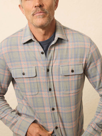 Legend Sweater Shirt - Forest Rose Plaid