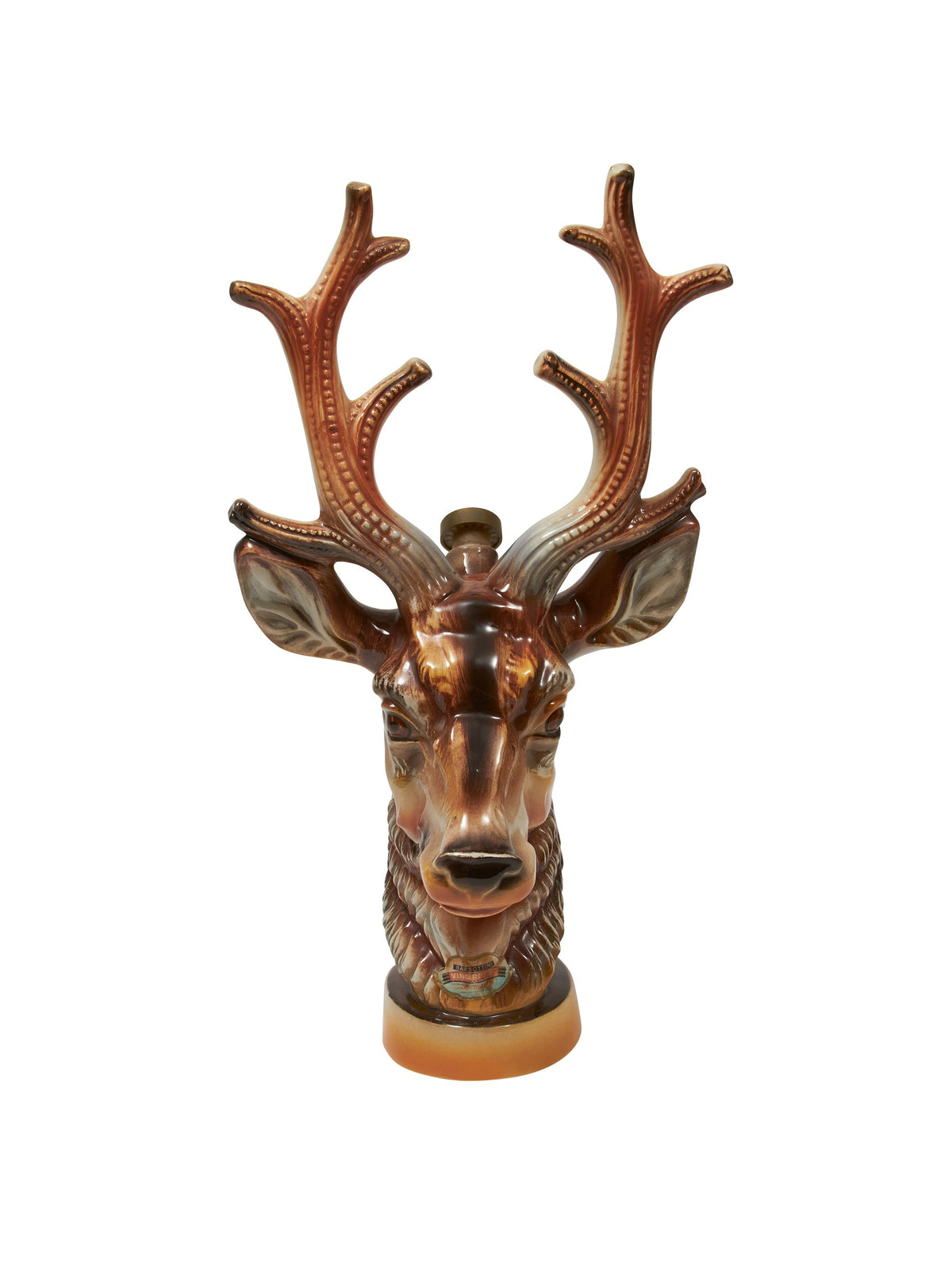 Vintage 1969 Barsottini Stag Decanter