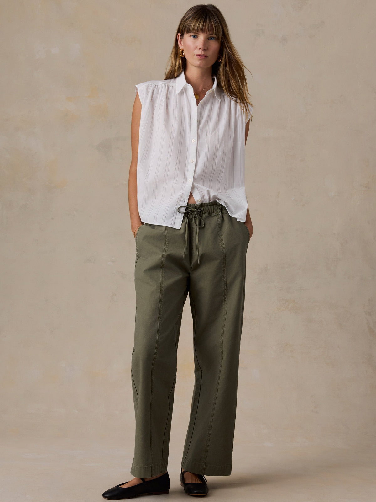 Heirloom Dobby Lucia Top - White