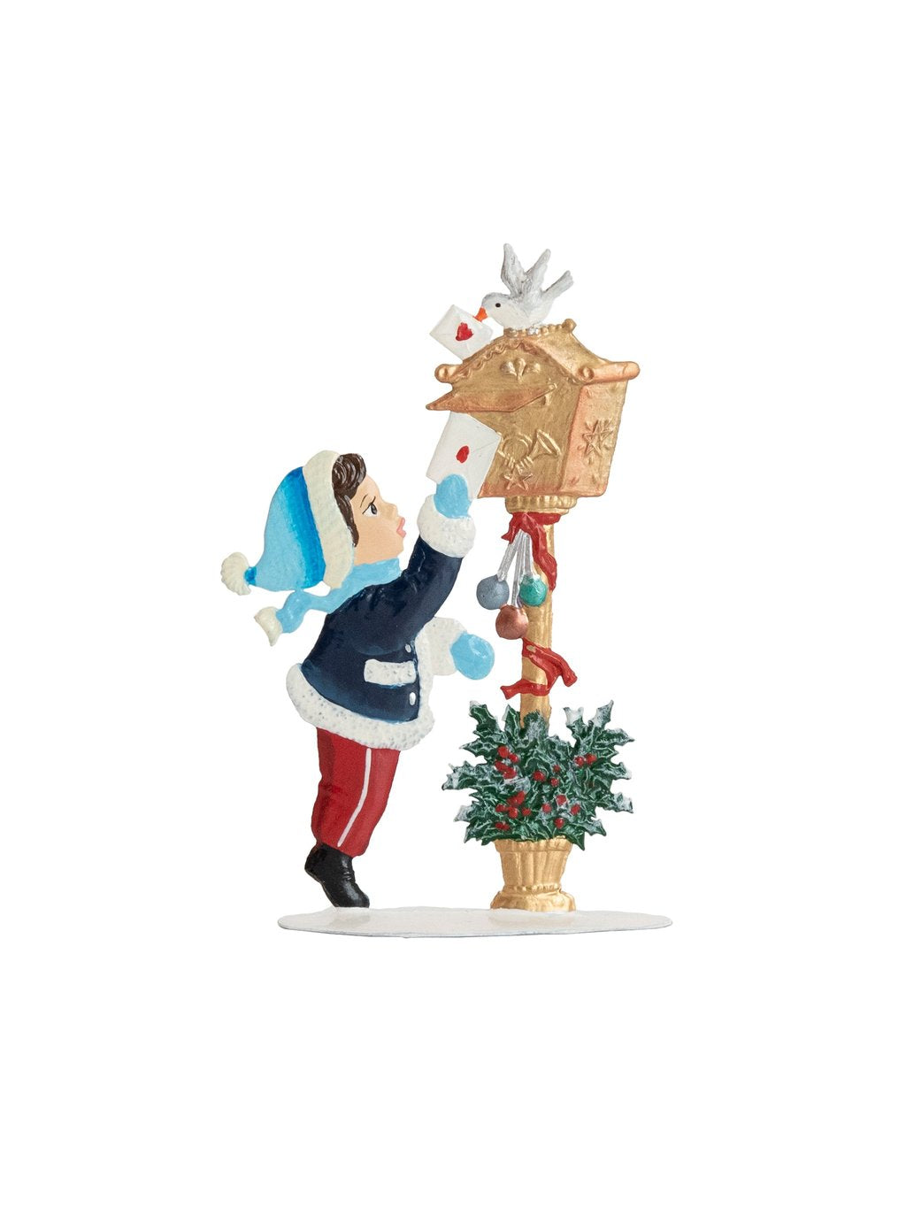 Wilhelm Schweizer Pewter Letter to Santa