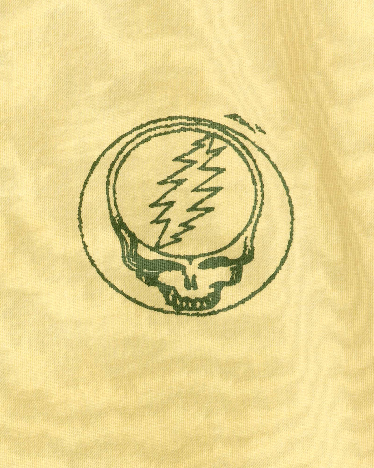 The Organic Cotton Tee in Lemon Stamp