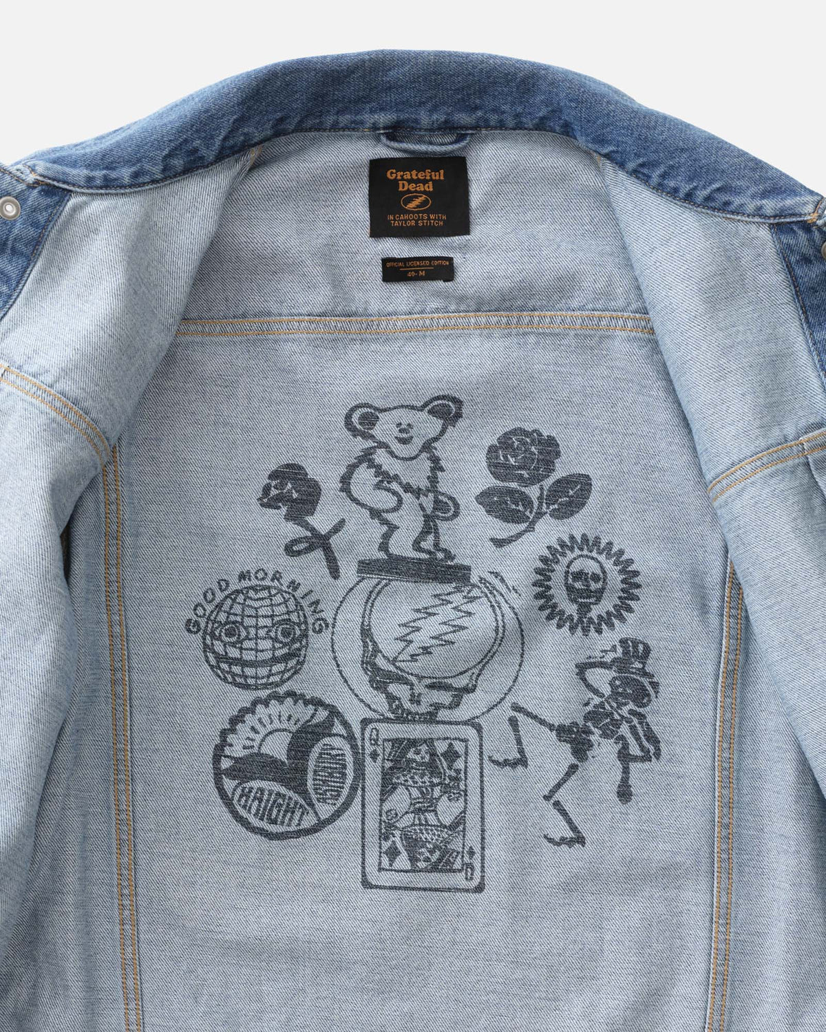 The Haight Jacket in Light Wash Hemp Denim