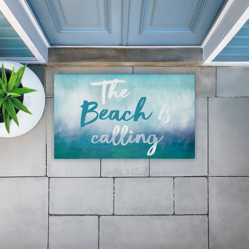 Lula Bijoux & co. | Beach Is Calling Gradient Non-Woven Door Mat