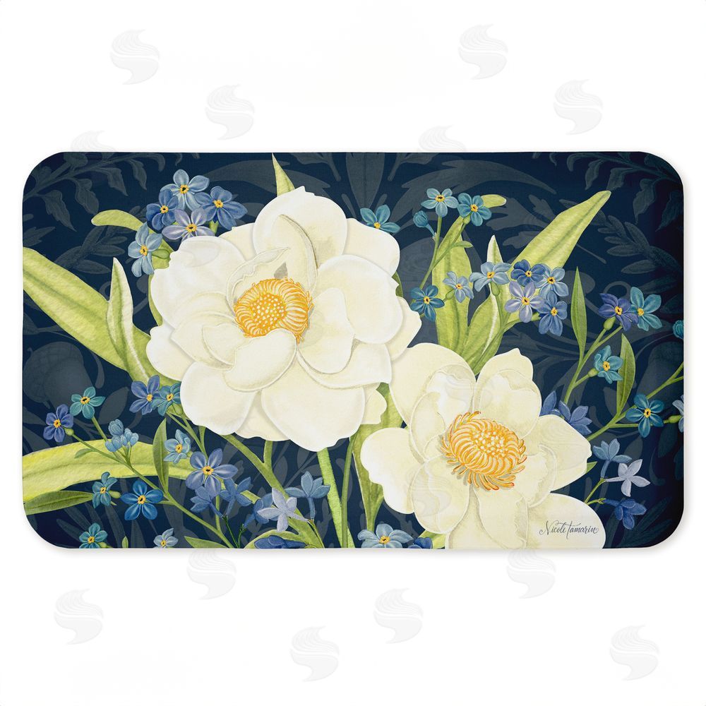 Nicole Tamarin | Enchanted Midnight Garden Anti-Fatigue Mat