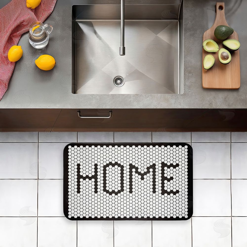 Elizabeth Tyndall | Home Mosaic Pattern Anti-Fatigue Mat
