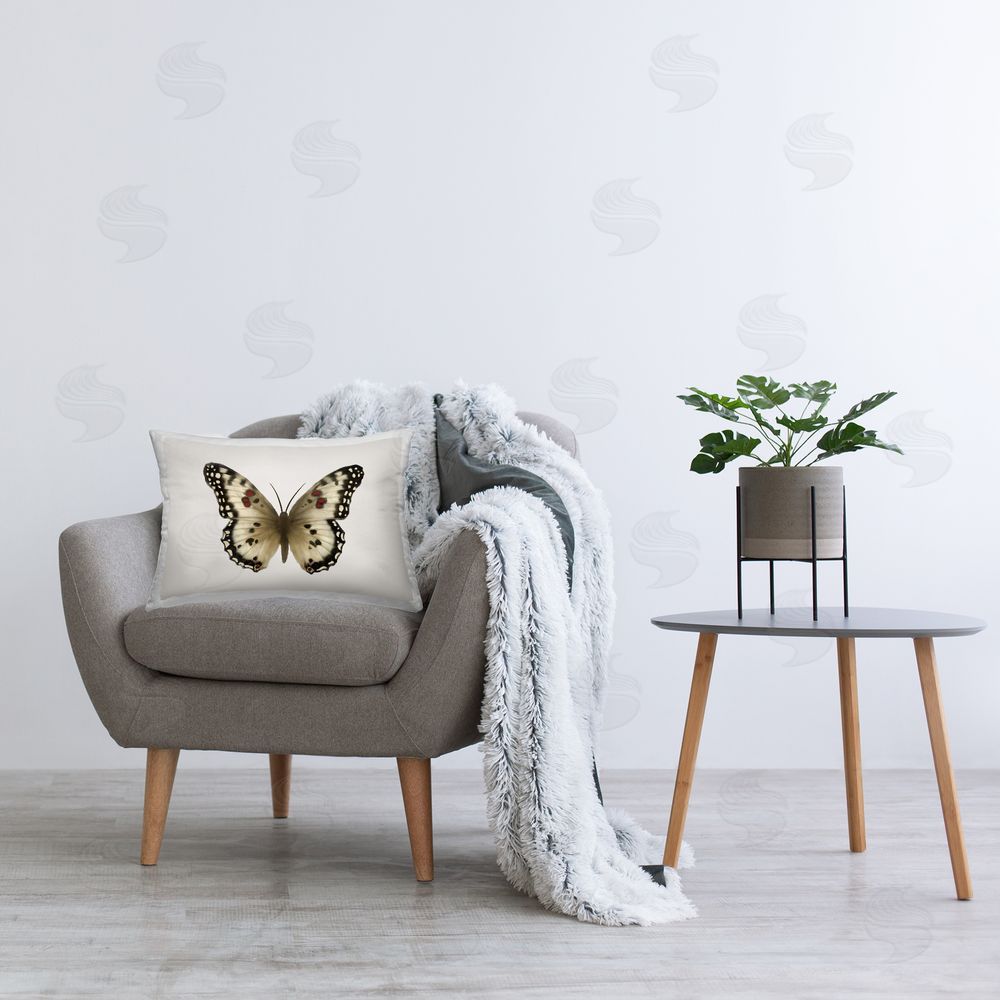 Elizabeth Medley | Tan Symmetrical Butterfly