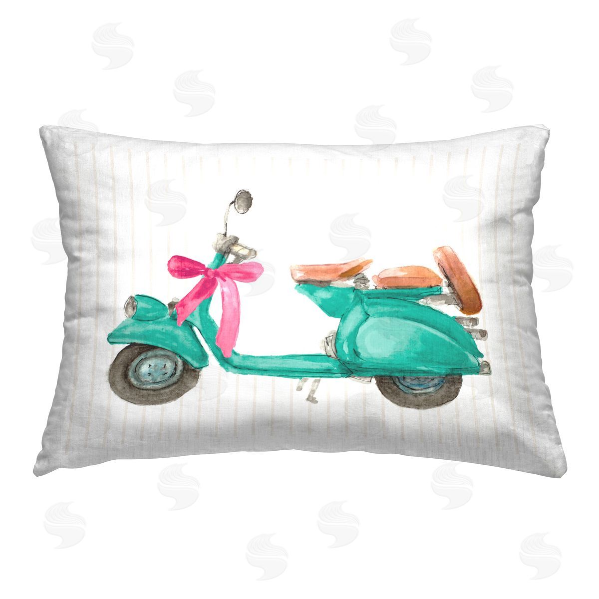 Lanie Loreth | Turquoise Scooter & Bow