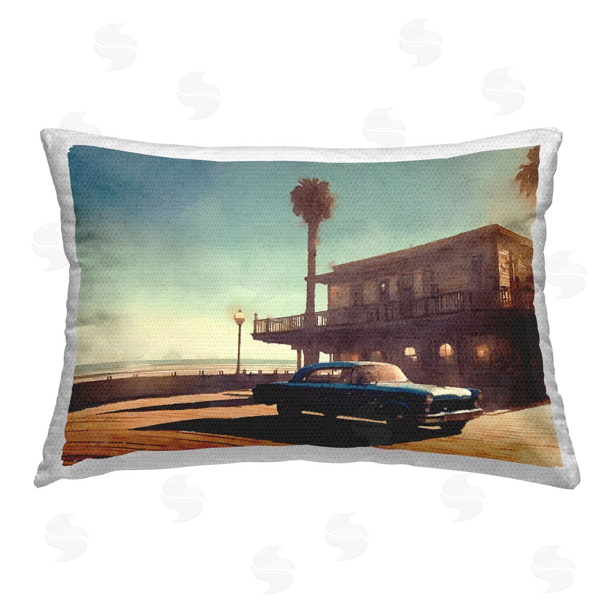Noah Bay | Sunset Glow over Car