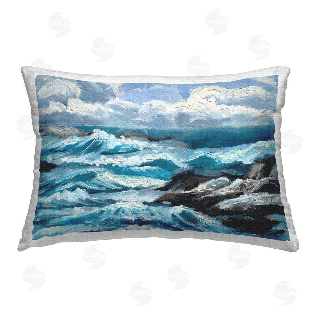 Melissa Wang | Rough Sea Waves Splash