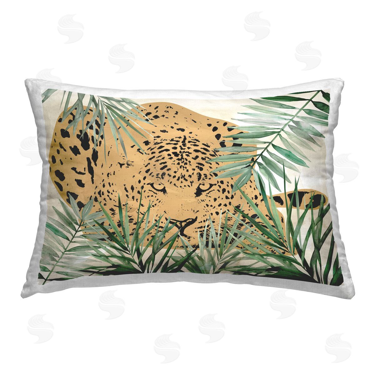 Carol Robinson | Peering Leopard through Palms
