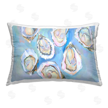 Arlington Prints | Pastel Oysters on Blue